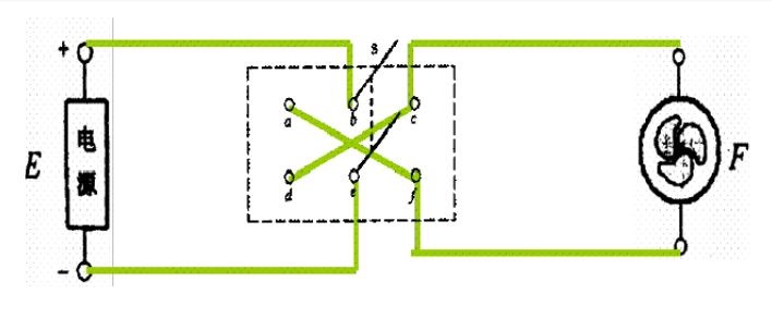 双刀双掷开关电路图